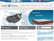 Tablet Screenshot of hydrotime.com.tr